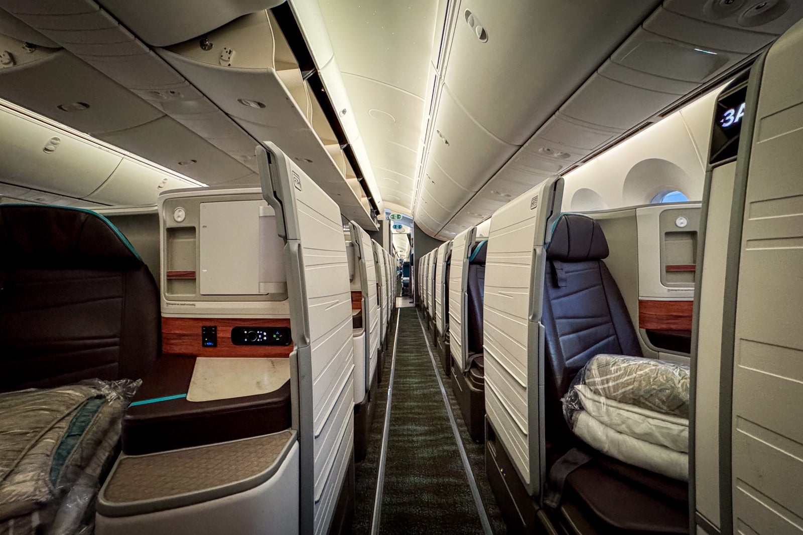 International Business Class Suite business class seat on Boeing 787-9
