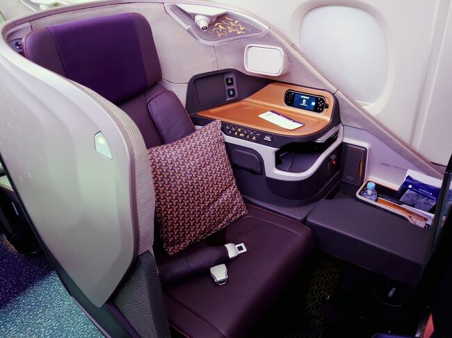 A380 Business Class business class seat on Airbus A380