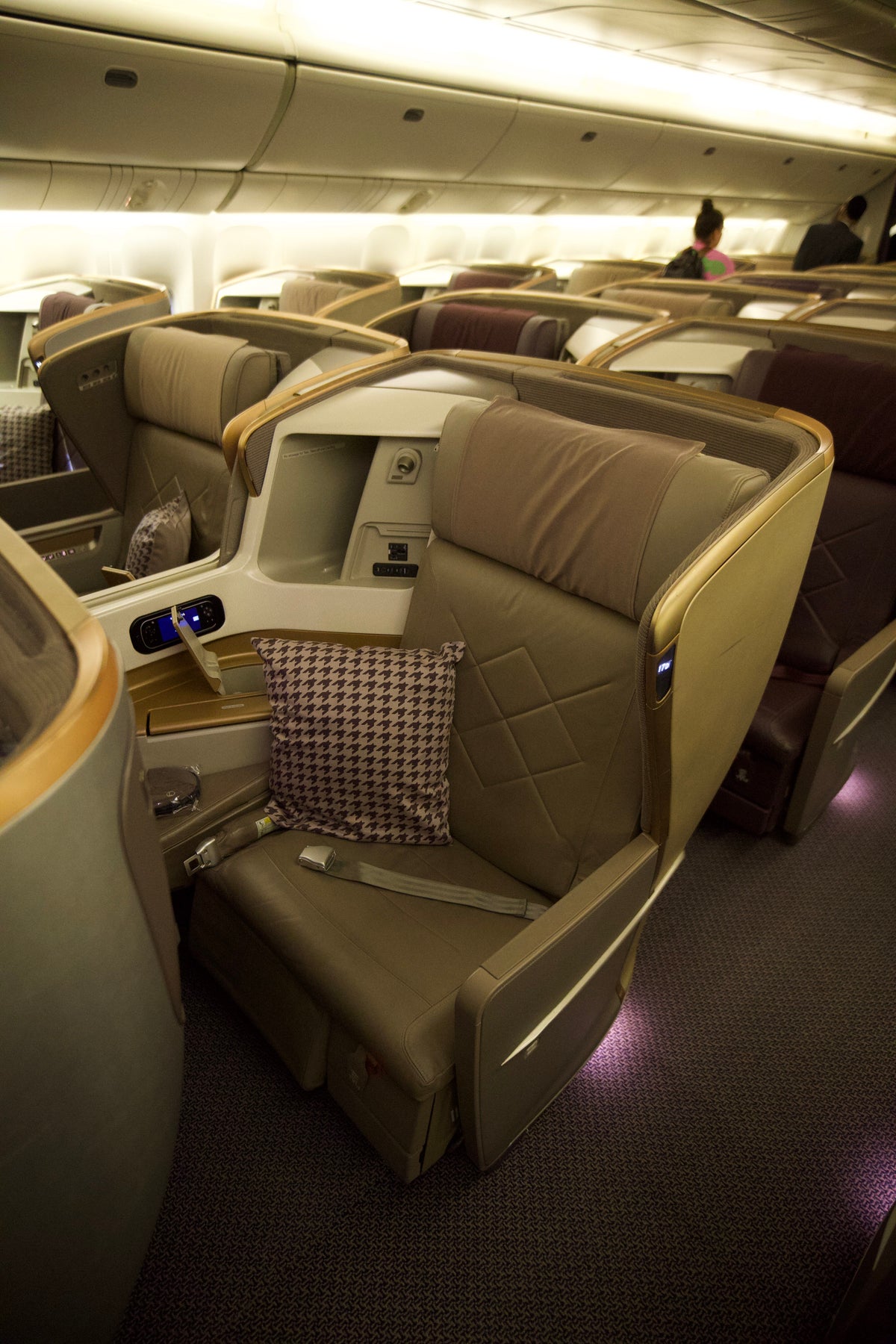 Long-haul Business Class business class seat on Boeing 777-300ER and long-haul Airbus A350